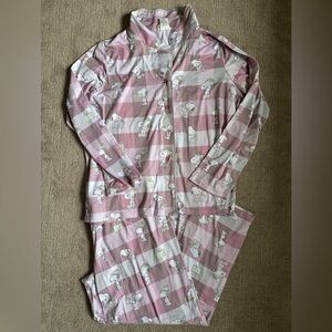 Munki Munki Peanuts Snoopy Holiday Pajamas